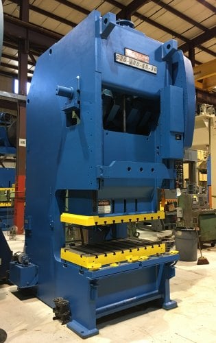 200 Ton, Niagara #SG2-200-60-30, 10" stroke, 24" Shut Height, 6" adj, 60" LR x 30" front back bed, air - Image 2