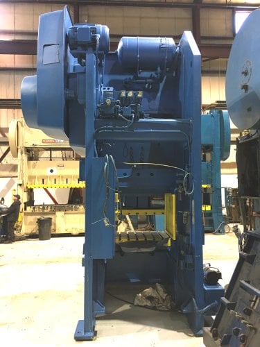 200 Ton, Niagara #SG2-200-60-30, 10" stroke, 24" Shut Height, 6" adj, 60" LR x 30" front back bed, air - Image 5