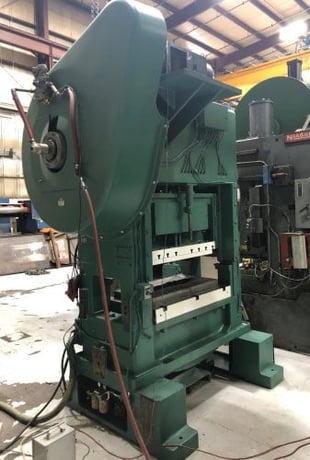 100 Ton, Minster #P2-100-48 Piece-maker, 3" stroke, 20" Shut Height, 4" adj, 48" LR x 31" front back, 200 SPM - Image 5
