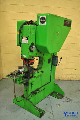82 Ton, Mubea #KL750, punch w/feed line, 1-3/16" stroke, Fanuc CNC, gripper, 1986, #56444 - Image 1