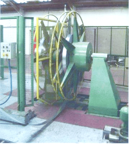 OTO #552, Tube Mill, automatic coil end joiner, vertical floop accumulator, 3 turkstands, 70mm shafts, (3) - Image 1