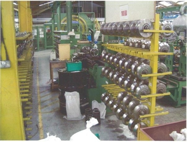 OTO #552, Tube Mill, automatic coil end joiner, vertical floop accumulator, 3 turkstands, 70mm shafts, (3) - Image 8