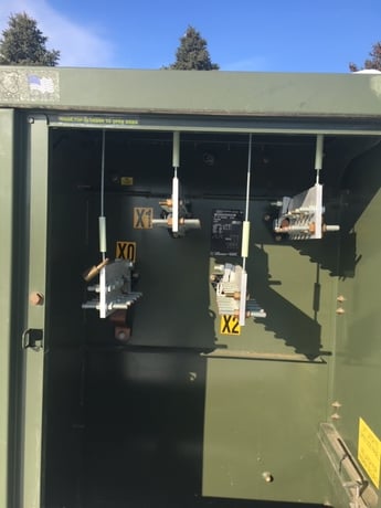 225 KVA 13200Y/7620 Primary, 480Y/277 Secondary, Ermco, DF, LF, bau, unused (4 available) - Image 4