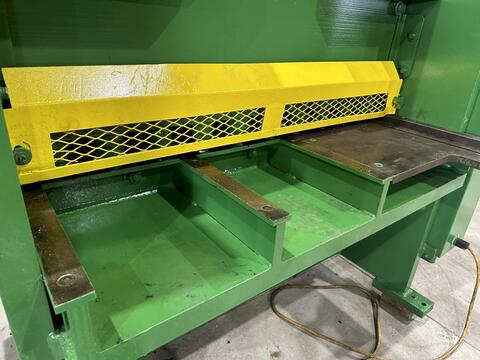 1/2" x 4' Betenbender #4-500, hydraulic, 36" FOPBG, 11 holddowns, squaring arm, 1993, #11792 - Image 8