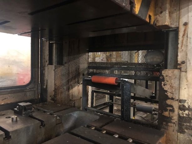 330 Ton, Aida #PMX-L2-300(1), straight side double crank press, Link drive, 5.9" stroke, 18.5" Shut Height - Image 8