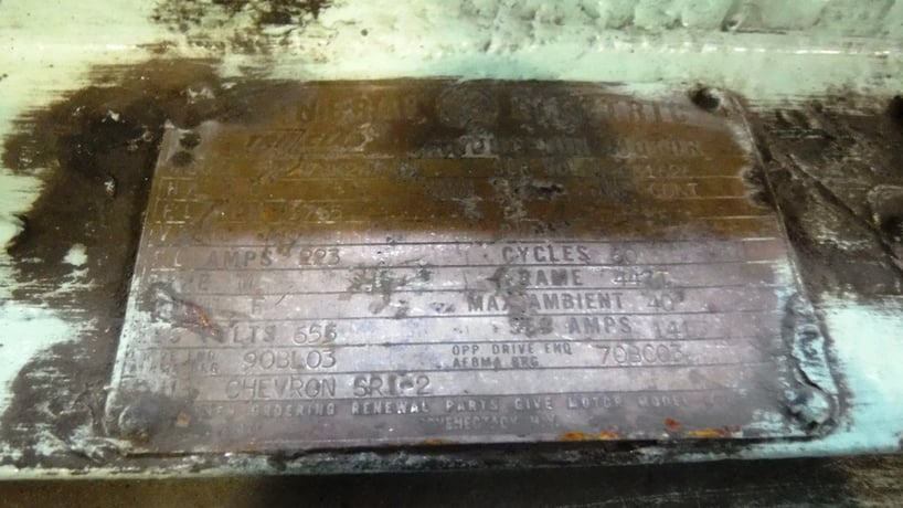 200 HP 1800 RPM General Electric, Frame 447T, TEFC BB, 460 Volts - Image 3