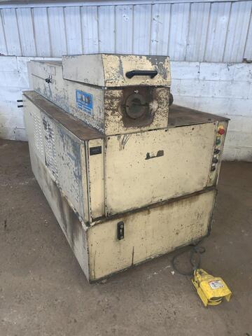 3" Addison #FM-70T, tube end former & swager, tooling, shelving, #12013 - Image 1