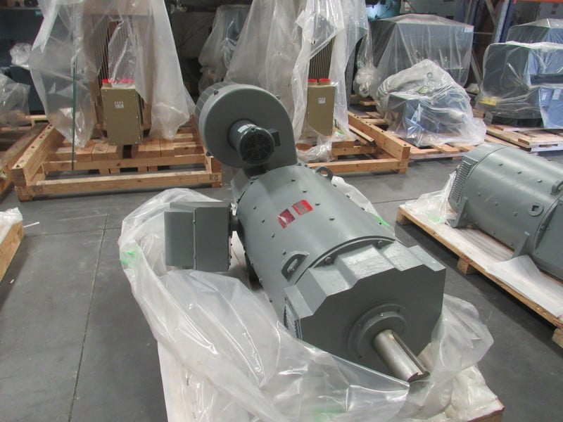 500 HP 1750 RPM General Electric, Frame 5010AY, DPFG-BV, BB, new, 500VA, 150/300VF - Image 3