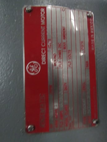 200 HP 1150/1700 RPM General Electric, Frame 506AT, DPFG-BV, BB, new, 500VA, 150/300VF - Image 1