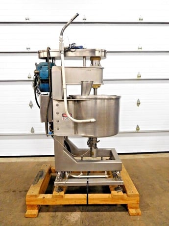 Stainless Steel 30 gallon mixer, 10 HP, 1760 RPM, 3 phase, 208-230/460 V., 60 Hz - Image 1