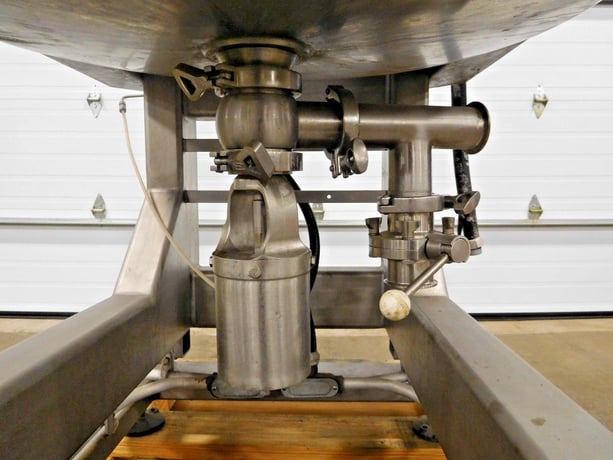 Stainless Steel 30 gallon mixer, 10 HP, 1760 RPM, 3 phase, 208-230/460 V., 60 Hz - Image 5