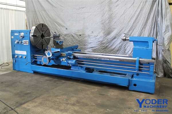 40" x 120" Edelstaal #SMA1000X5000, gap bed engine lathe, 26" SOCS, inch/metric, 1980, #59735 - Image 1