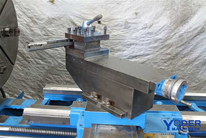 40" x 120" Edelstaal #SMA1000X5000, gap bed engine lathe, 26" SOCS, inch/metric, 1980, #59735 - Image 7