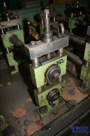 28/30 Stand, Dreistern #P915-P1815, rafted type U joint drive rollformer, 1986, #61598 - Image 9
