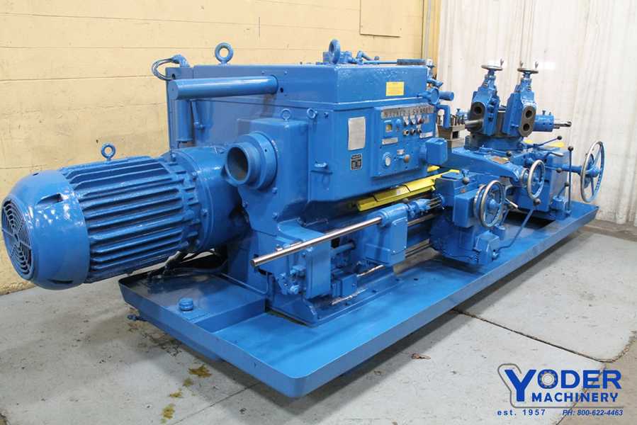 No. 3A Warner & Swasey, M3500, turret lathe, square head, 24-1/2" swing, 3-jaw 21" chuck, #63578 - Image 2