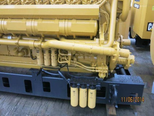 3000 KW Caterpillar #C175-16, 50 Hz, diesel stand-by genset, 2290 hrs, 2007/2010 (2) - Image 5