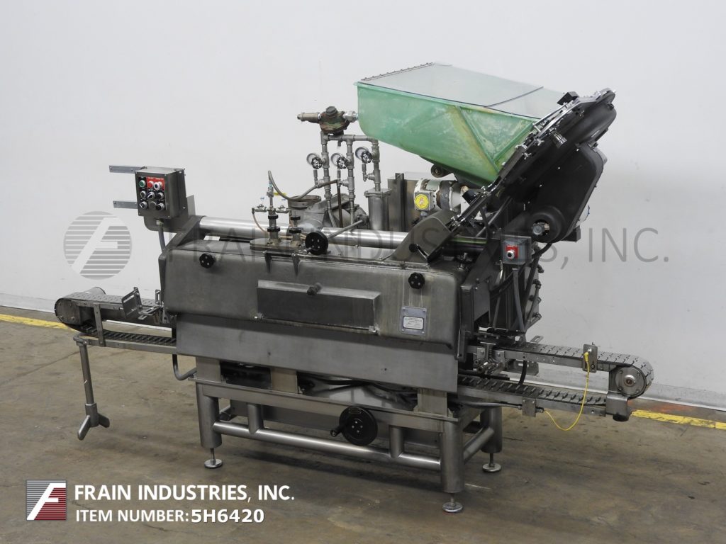 Anchor Hocking #AHP Series 4-RH, automatic, steam flow, lug capper, 27mm-110mm capacity size, no container/no - Image 1