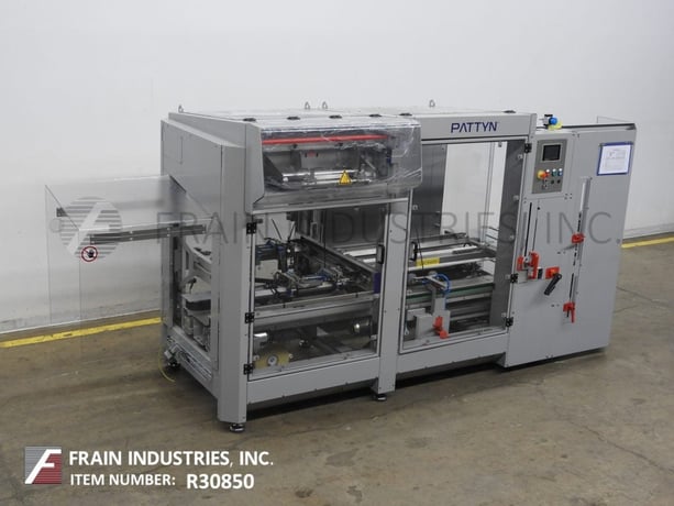 Pattyn Packaging #CEFLEX-31, automatic, case erector, bottom taper & bag inserter, 2-10 cases/minute, Allen - Image 1