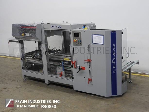 Pattyn Packaging #CEFLEX-31, automatic, case erector, bottom taper & bag inserter, 2-10 cases/minute, Allen - Image 5