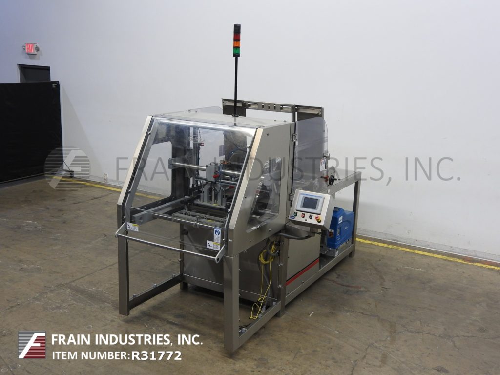 Delkor #TFM-1201, automatic, single head, tray former, up to 55 cycles/minute, 2 suction cup reciprocating - Image 1