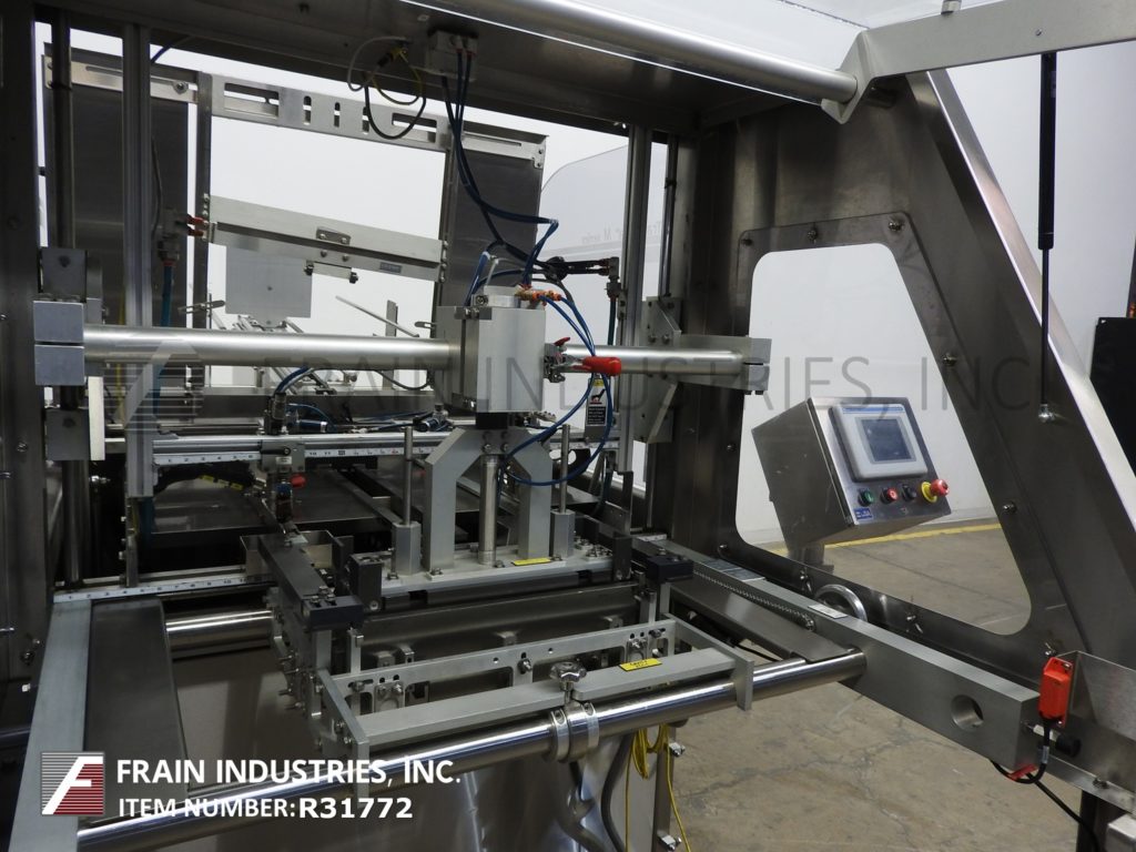 Delkor #TFM-1201, automatic, single head, tray former, up to 55 cycles/minute, 2 suction cup reciprocating - Image 2
