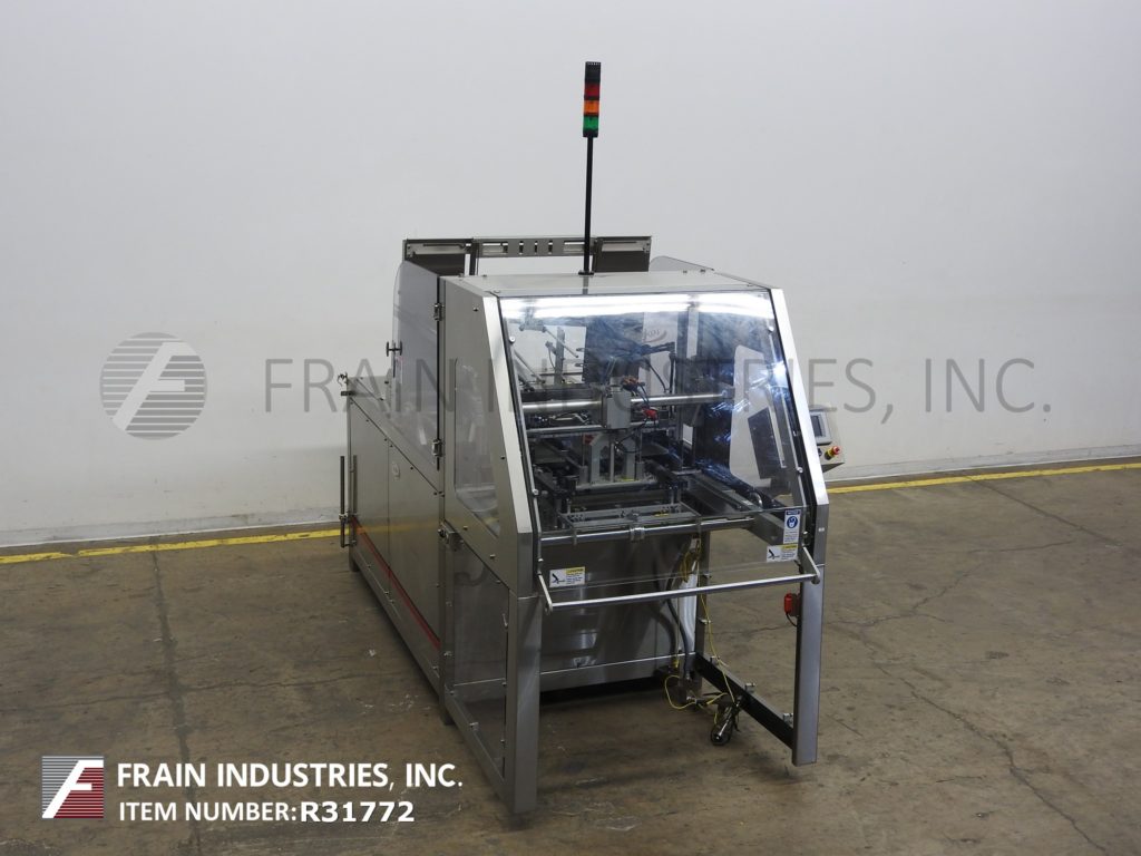Delkor #TFM-1201, automatic, single head, tray former, up to 55 cycles/minute, 2 suction cup reciprocating - Image 5