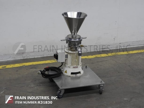Fryma #MZ-80/A, Stainless Steel, toothed colloid mill, 100-1000 liters/hr., for - Image 1