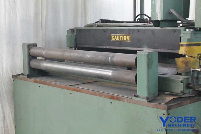 48" x .156" Lee Shafer /Kent #H84F, coil end joiner, L-R, stationary model, #64603 (2 available) - Image 2