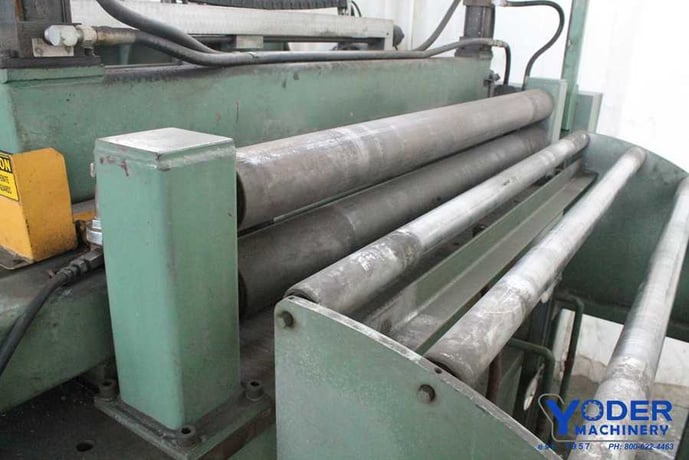 48" x .156" Lee Shafer /Kent #H84F, coil end joiner, L-R, stationary model, #64603 (2 available) - Image 4