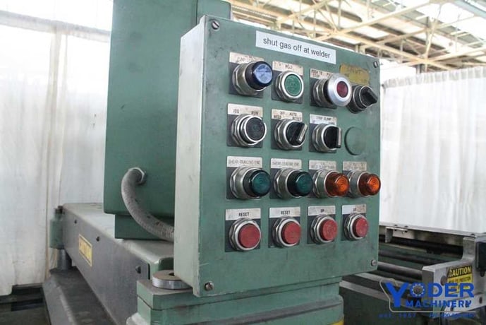 48" x .156" Lee Shafer /Kent #H84F, coil end joiner, L-R, stationary model, #64603 (2 available) - Image 8