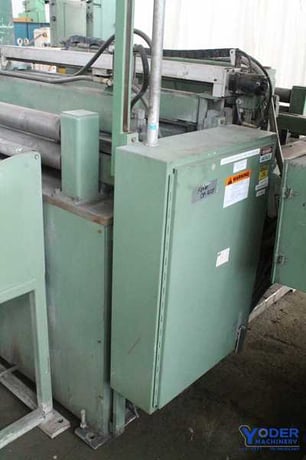 48" x .156" Lee Shafer /Kent #H84F, coil end joiner, L-R, stationary model, #64603 (2 available) - Image 10