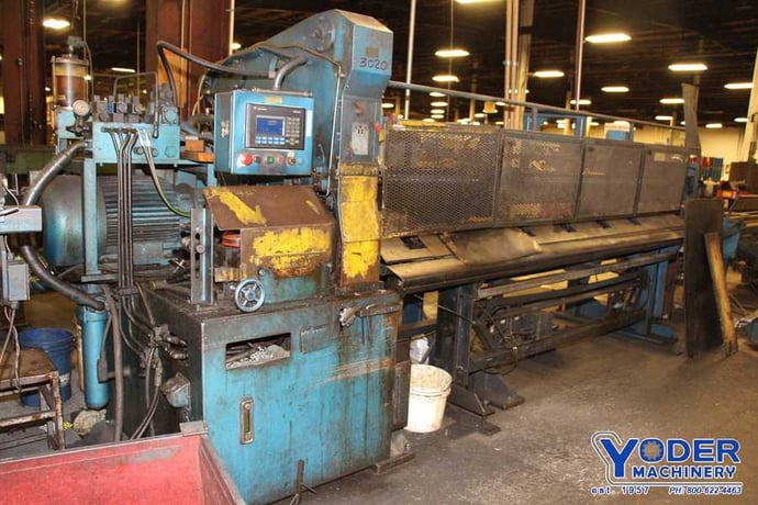 1-1/2" Haven #871, tube cut off system, dual blade shear cutting, 40 HP, 2000, #67970 - Image 2