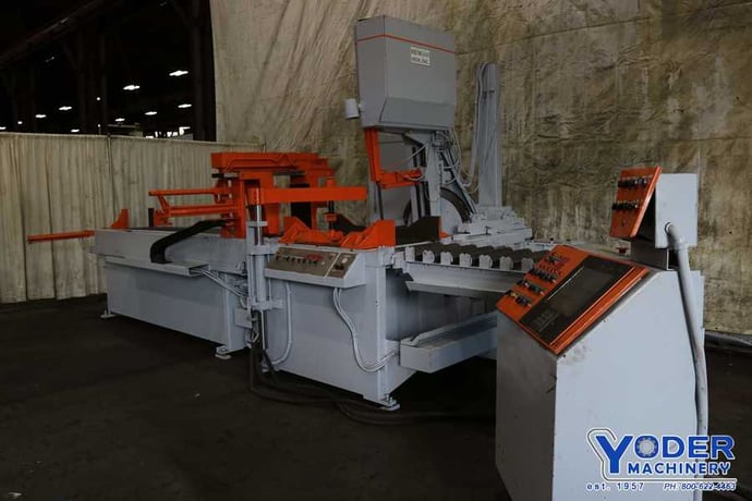 20" x 24" Hem #VT130HA-60 Smart Saw, 60° tilt vertical saw, 75-400 SFPM, 2007, #69737 - Image 4