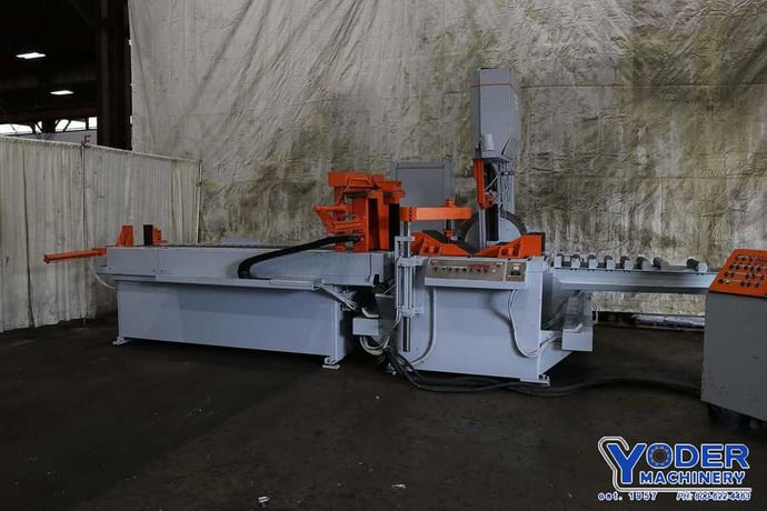 20" x 24" Hem #VT130HA-60 Smart Saw, 60° tilt vertical saw, 75-400 SFPM, 2007, #69737 - Image 6