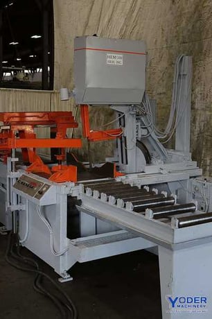 20" x 24" Hem #VT130HA-60 Smart Saw, 60° tilt vertical saw, 75-400 SFPM, 2007, #69737 - Image 8