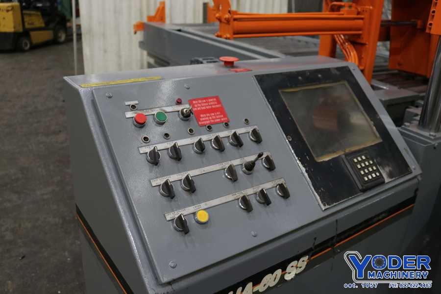 20" x 24" Hem #VT130HA-60SS, vertical saw, all function control, coolant, 5 HP, 2006, #71326 - Image 6