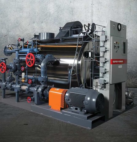 2500000 BTU Smith Hughes #RT-2.5MA, RENTAL, 225 psi, 750°F, Vapor Power Nat Gas/#2 fired Thermal Fluid - Image 1