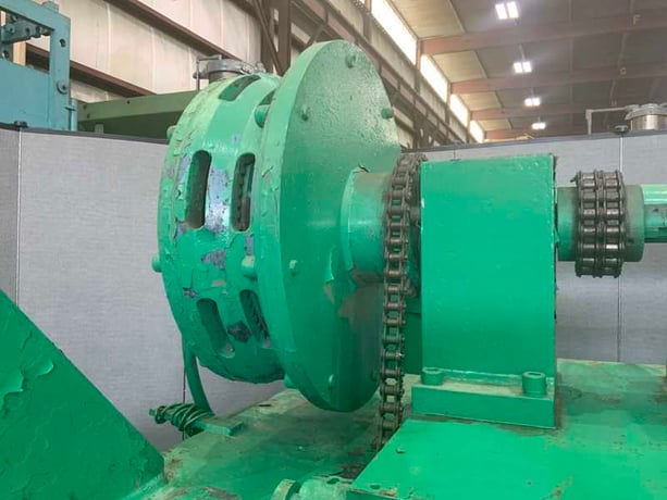 20000 lb. Forte uncoiler, 20" 24" ID, hydraulic expansion, air brake, sliding base, #61486 - Image 4