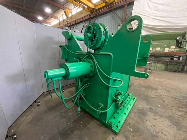 20000 lb. Forte uncoiler, 20" 24" ID, hydraulic expansion, air brake, sliding base, #61486 - Image 6