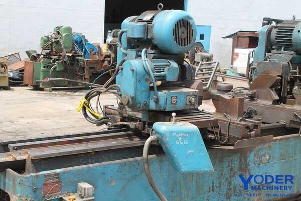 Giddings & Lewis #MC milling & facing centering machine, 140" between spindles, #64192 - Image 10
