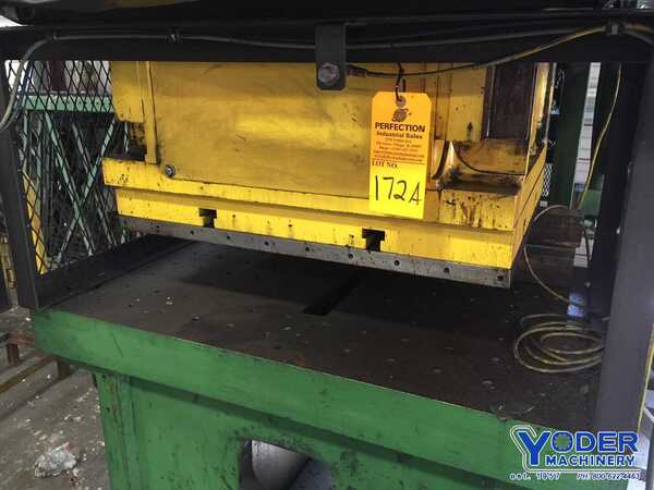 110 Ton, Cincinnati #110-OBS, hydraulic press, 10" stroke, 42" x27" bolster plate, 1981, #65957 - Image 9