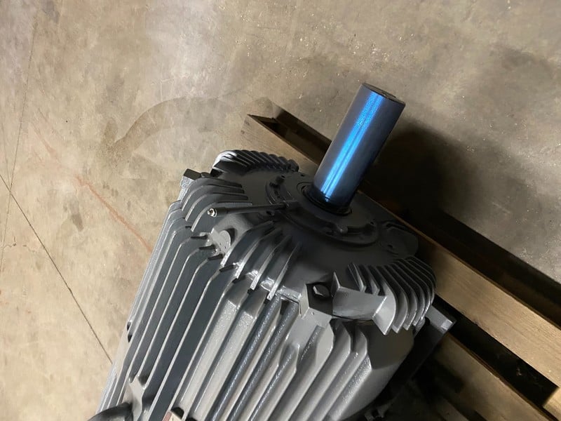 150 HP 1200 RPM Toshiba, Frame 447T, TEFC, b1506flf4bsh001, electrically ok, 460 Volts - Image 4