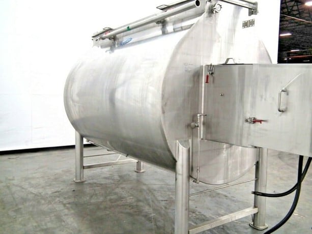 Reitz #RC-70, cream cheese creamer paddle blender, Stainless Steel, 1040 gallon, 58" ID, 91" inside length - Image 5