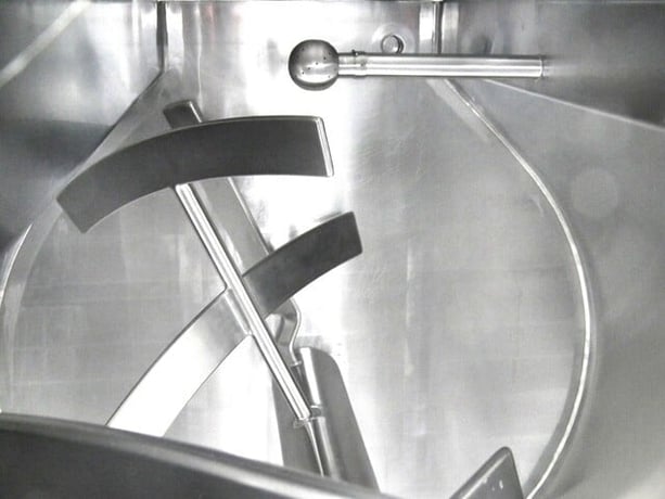 Reitz #RC-70, cream cheese creamer paddle blender, Stainless Steel, 1040 gallon, 58" ID, 91" inside length - Image 8
