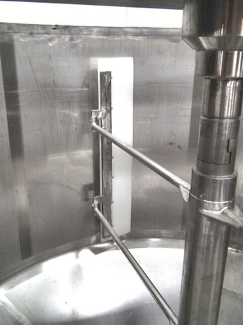 50 gallon 304 Stainless Steel chemical mixing tank, with mixer & control panel, 1/4 HP, 115 V., 1 phase - Image 4
