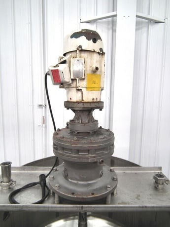50 gallon 304 Stainless Steel chemical mixing tank, with mixer & control panel, 1/4 HP, 115 V., 1 phase - Image 7