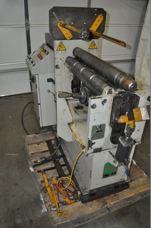 2.5' x 9/128" Imcar #HT-10/96, 3.77" diameter, 4-roll plate roller, air drop end, 2003 - Image 3