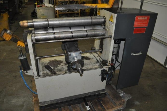 2.5' x 9/128" Imcar #HT-10/96, 3.77" diameter, 4-roll plate roller, air drop end, 2003 - Image 4