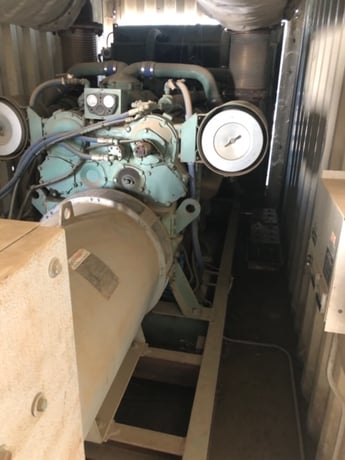 900 KW Detroit, 16V149T engine, in 40' container, 480 Volts - Image 6