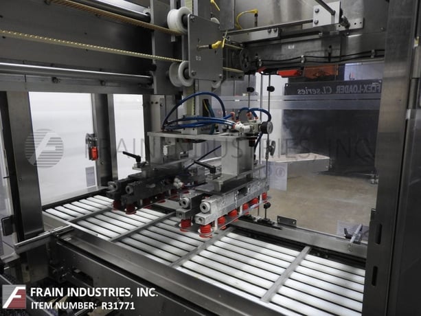 Delkor #TL500P Flexpack, inline, Stainless Steel, top load, product loader, flexible packer, 3 suction cup - Image 2